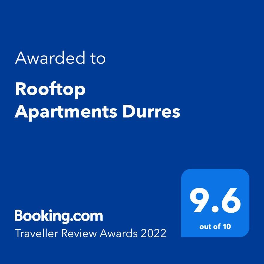 Rooftop Apartments Durrës Exteriör bild